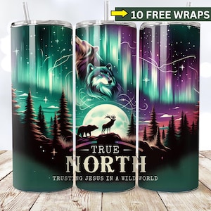 True North VBS PNG Tumbler Wrap, Vacation Bible School Png Vbs Sublimation, VVBS 2025 Ideas Digital Download, Christian Summer Camp png