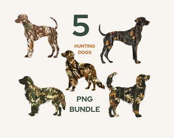 Camo Jagdhunde PNG, digitaler Download BUNDLE, Entenjagd Sublimation PNG, Jagdhund Sublimation, Camo Sublimation png, Jagdhunde