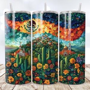 Latino Sublimation Tumbler Design, Mexican Flag Coquette Bow 20oz Tumbler Wrap PNG, Mexican Flag Art Latino PNG, Skinny Tumbler Download