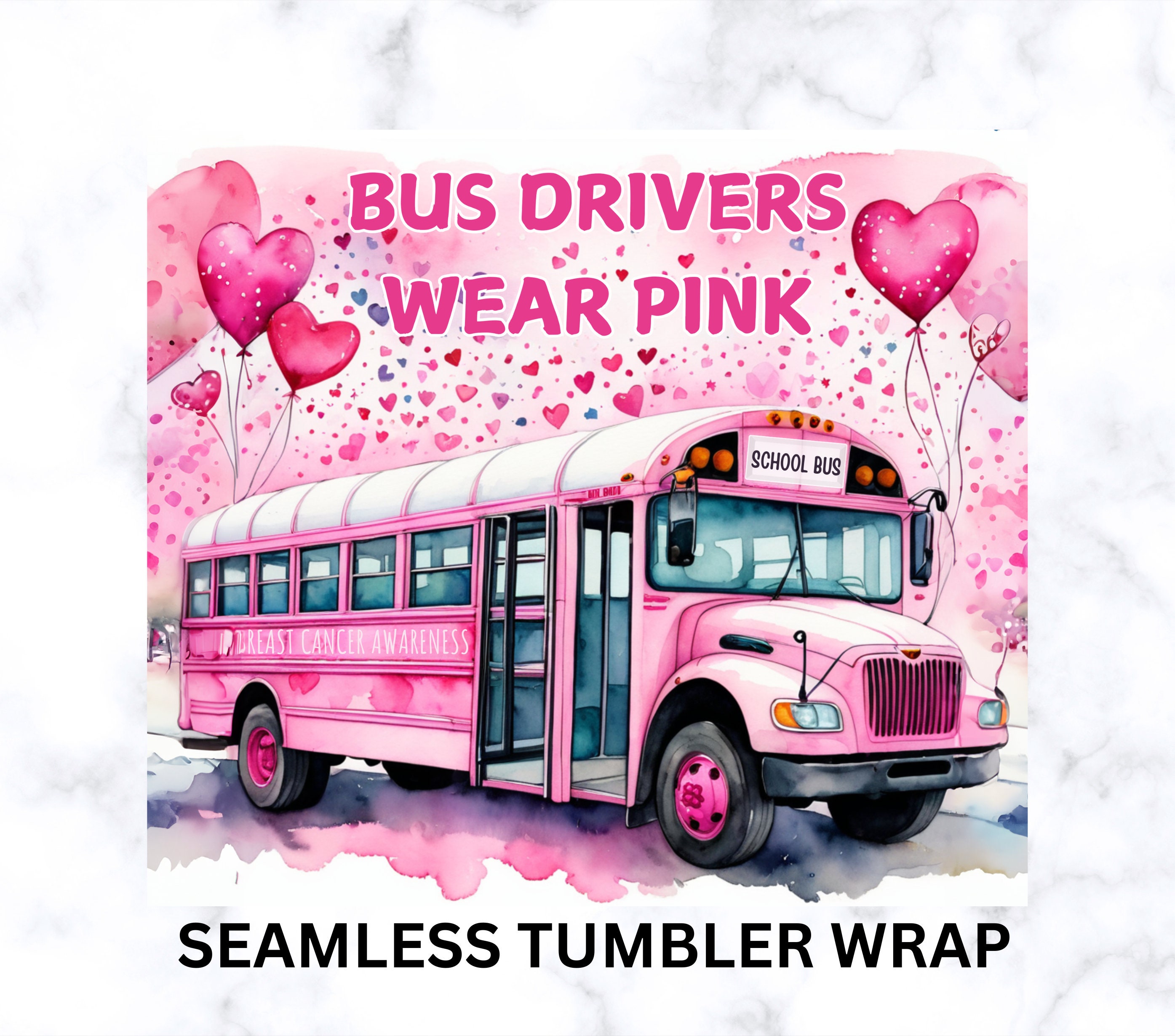 Breast Cancer Bus Driver Png, Cancer Sublimation Design Download,cancer ...