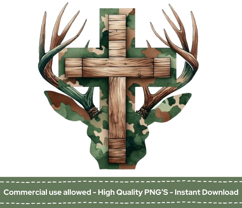 Camo Cross Hunting Png, Christian Hunters of Men Png, Bible Nature ...