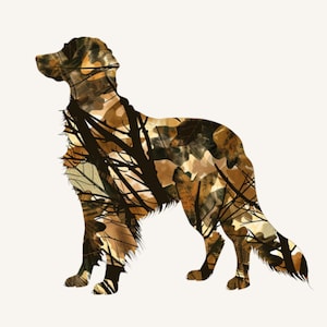 Camo Hunting Dog PNG, Digital Download, Duck Hunting Sublimation PNG, Retriever Hunting Dog Sublimation, Camo Sublimation PNG, Hunting Dogs