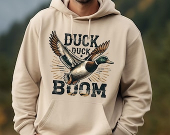 Duck Duck Boom PNG File, Camo Duck Sublimation Design, Duck Hunting Digital Download, Southern Vibes Duck Hunter png, Mallard Duck PNG