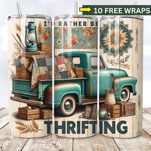 I&#39;d Rather be Thrifting Png, Antique Thrifting Sublimation Design, Flea Market Hunting Digital Design, Garage Sale Png, Junk Queen Png