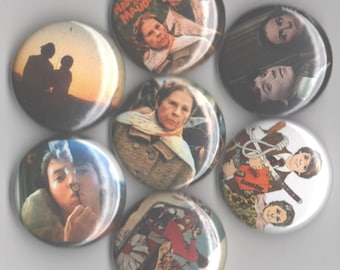 Harold and Maude 1-inch pinback buttons