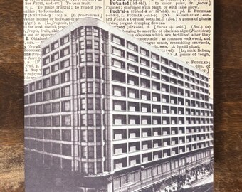 City Building Note Card