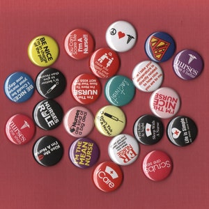 NURSES buttons u pick any 6 image 2