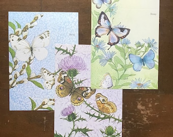 Vintage Fold-a-Notes set of 3