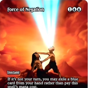 Force of Negation [Proxy / Orica] - Magic the Gathering Avatar Set -  Fan-Made TCG for Casual Play