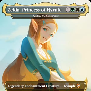 Zelda, Princess of Hyrule [Proxy / Orica] – Magic the Gathering Zelda Inspired -  Fan-Made TCG for Casual Play