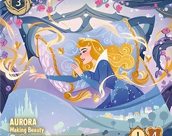 Aurora - Waking Beauty (Enchanted) - Archazia&#39;s Island (7) Lorcana Proxy Cards – Play-Ready Proxies for Casual Play & Collectors