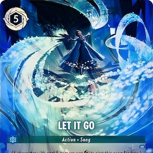 ロルカナグランプリ　2/C1 LET IT GO GP限定プロモ Let It Go - Challenge Promo 2/C1 » Disney Lorcana Card