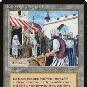 Bazaar of Baghdad Signed Altered ② Bazaar of Baghdad Signed Altered ② Bazaar of Baghdad Signed