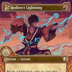 Redirect Lightning [Proxy / Orica] - Magic the Gathering Avatar Set -  Fan-Made TCG for Casual Play