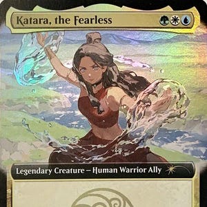 Katara, the Fearless [Proxy / Orica] - Magic the Gathering Avatar Set -  Fan-Made TCG for Casual Play