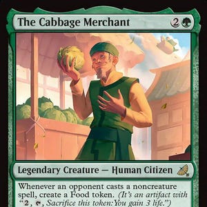 The Cabbage Merchant [Proxy / Orica] - Magic the Gathering Avatar Set -  Fan-Made TCG for Casual Play