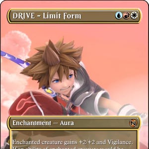 Sora, DRIVE - Limit Form [Proxy / Orica] – Magic the Gathering Kingdom Hearts Inspired -  Fan-Made TCG for Casual Play