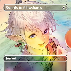 Swords to Plowshares [Proxy / Orica] – Magic the Gathering Secret Lair -  Fan-Made TCG for Casual Play