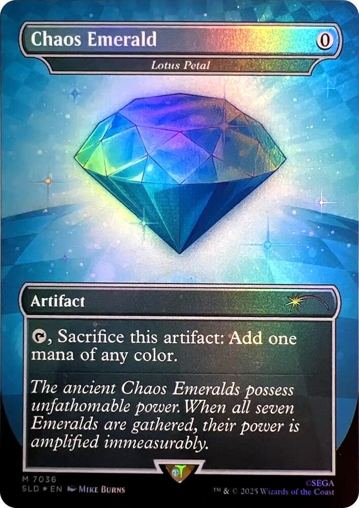 Chaos Emerald [proxy / Orica] – Magic the Gathering Secret