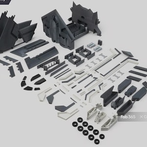 B-2 Spirit Stealth Bomber Desk Model Kit | Stunning Precision 3D Printed 1:100 Scale Northrop Grumman B-2 Replica | Collectible Desk Model