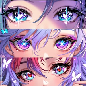 Custom Twitch Banner | Eye Banner | Twitch banner | Banner Design | Anime Ilustration | High Resolution | Twitter | Youtube | Discord