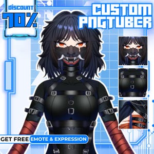 CUSTOM PNGTUBER | PNGtuber, PNGtuber Character, PNGtuber Commissions, PNGtuber Model, PNGtuber for Streamer, PNG Model, PNGtuber Anime
