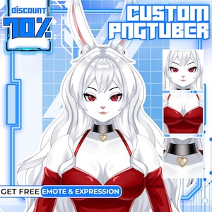 CUSTOM PNGTUBER | PNGtuber, PNGtuber Character, PNGtuber Commissions, PNGtuber Model, PNGtuber for Streamer, PNG Model, PNGtuber Anime