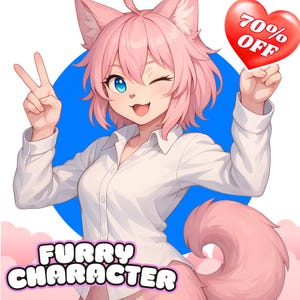 Furry Art Commission | Chibi Furry | Custom Anime Furry Profile Picture | Furry Art, Furry PFP, Furry adopt | Furry Icon, Fursona Commission
