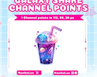Galaxy Shake Twitch Channel Point Icon (Digital Download)
