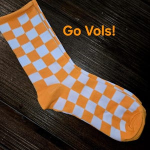 Calcetines a cuadros VOLS, talla única, unisex