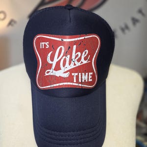 It&#39;s Lake Time Summer Trucker Hat!!