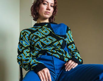 Suéter y pantalones reciclados - Qwerty