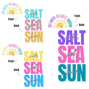 Saltwater Seashells Sunshine svg png, Vacation svg, Summer Shirt Design, Summer svg, Hello Summer svg, Beach svg, Summer Shirt, Cricut File