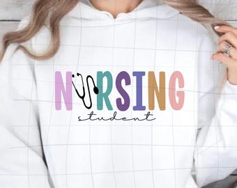 Nursing Student SVG: Future Nurse Designs (Digital Download)