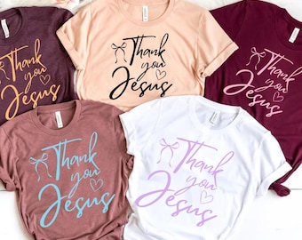Thank You Jesus, Christian Sublimation Design (Digital Download)