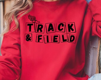 Track & Field SVG: Customizable Cut File Template (Digital File)