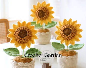 BORSA GRANNY &GIRASOLE'' all'uncinetto - handmade -NUOVO EUR 130,00