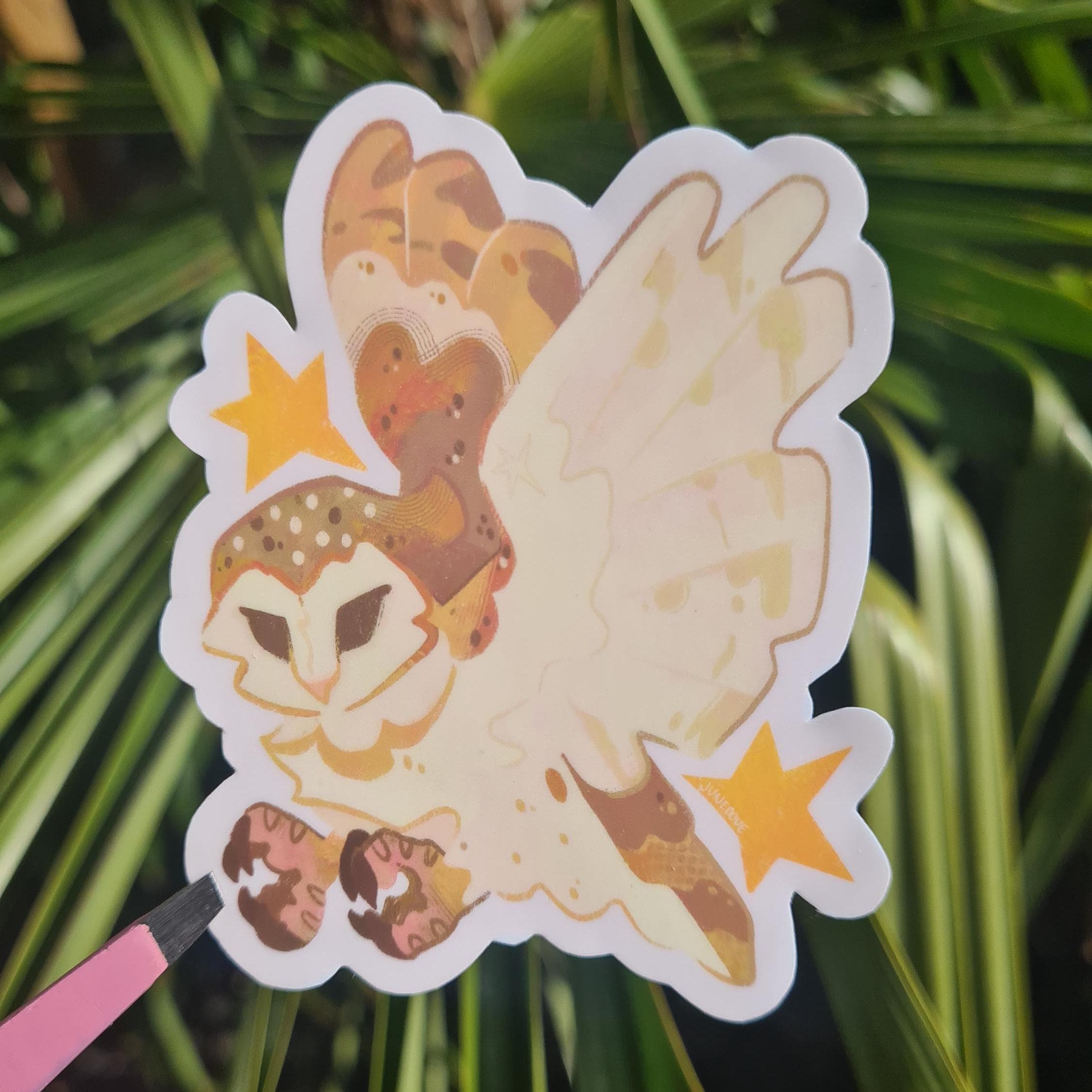 Birbfest 2025 | Barn Owl Vinyl Sticker