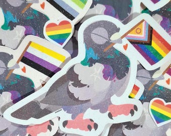 Pigeon Pride Sticker 3&quot;