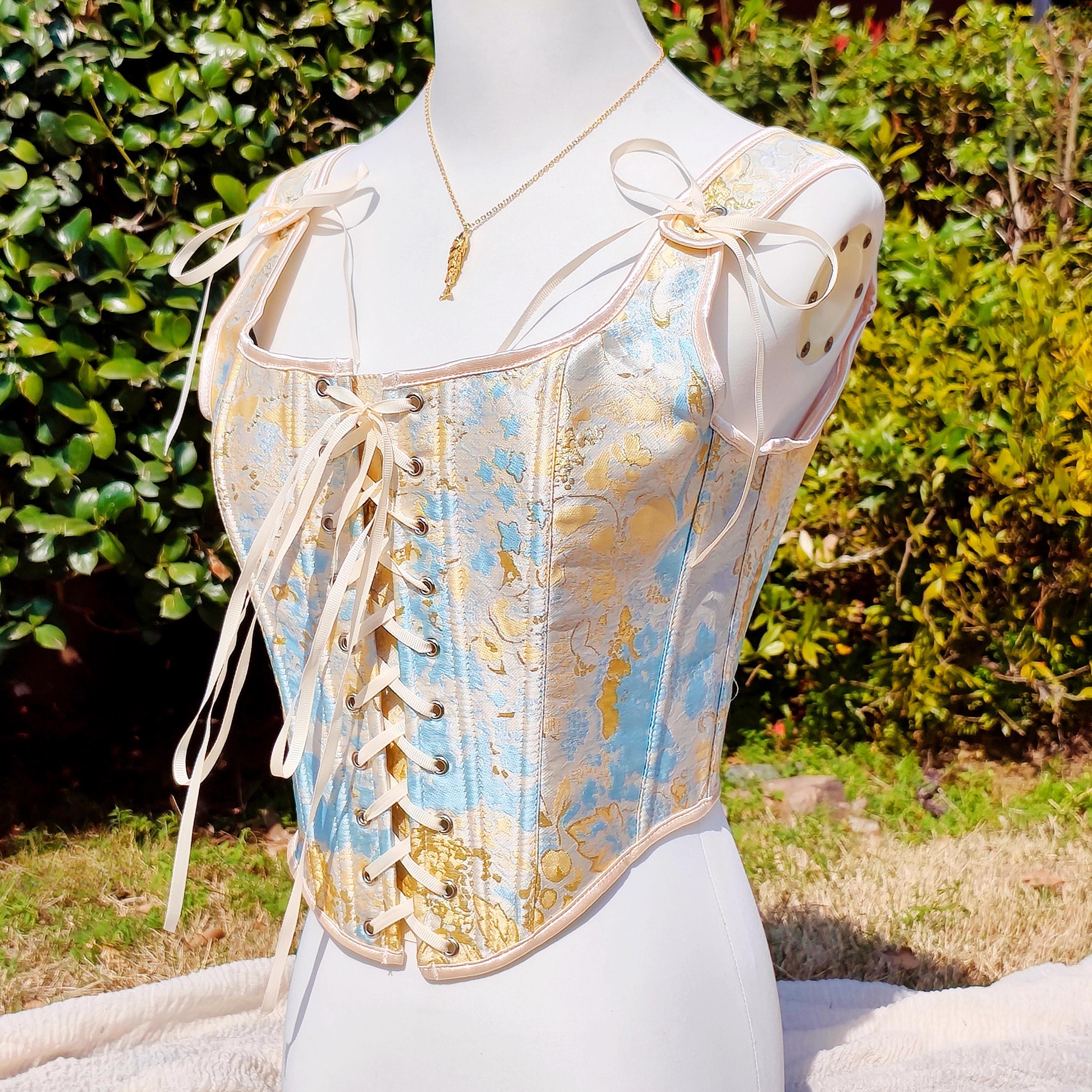 Baby Blue Corset - Etsy