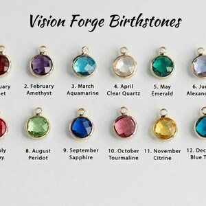 Angel Wings Bracelet Gold with Birthstone Dainty Angel Wing Birthstone Bracelet Guardian Angel Bracelet for Mom Gift for Her Bild 9