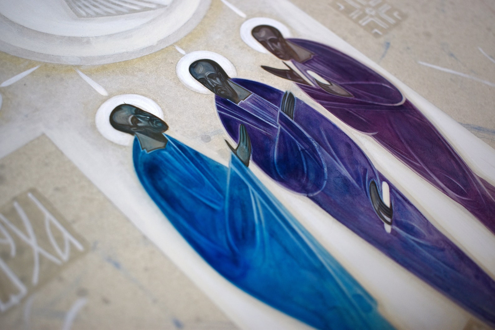 Pentecost (descent of Holy Spirit), Giclee Fine Art Print - Modern ...