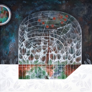 The Garden of Eden, best-quality art print, giclee grint (unframed) - modern sacred art, limited edition museum-quality art reproduction
