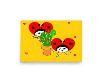 HappyTottii® Cactusspike Poster