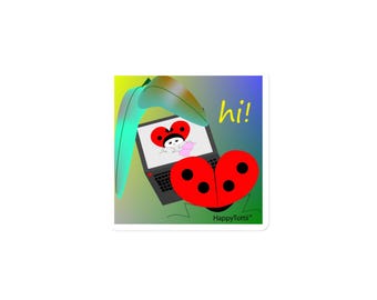 Hi Computer Magnet