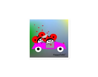 Car Pink Magnet
