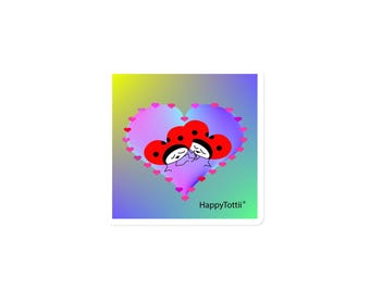 Love Couple Heart Magnet
