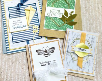 Simple Sweet Handmade Cards and Tag Set