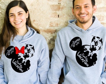 Disneyworld Family Trip Hoodie, Disney Family Vacation Hoodie, Family Matching Hoodie, Disney Minnie Hoodie, Disney Mickey Hoodie