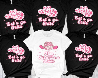 Camiseta de despedida de soltera "Getting Rowdy": camiseta a juego del equipo de novias